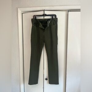 AG Adriano Goldschmied Khaki Jeans